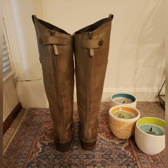 Sam Edelman Grey/Taupe Riding Boots - Picture 3 of 4